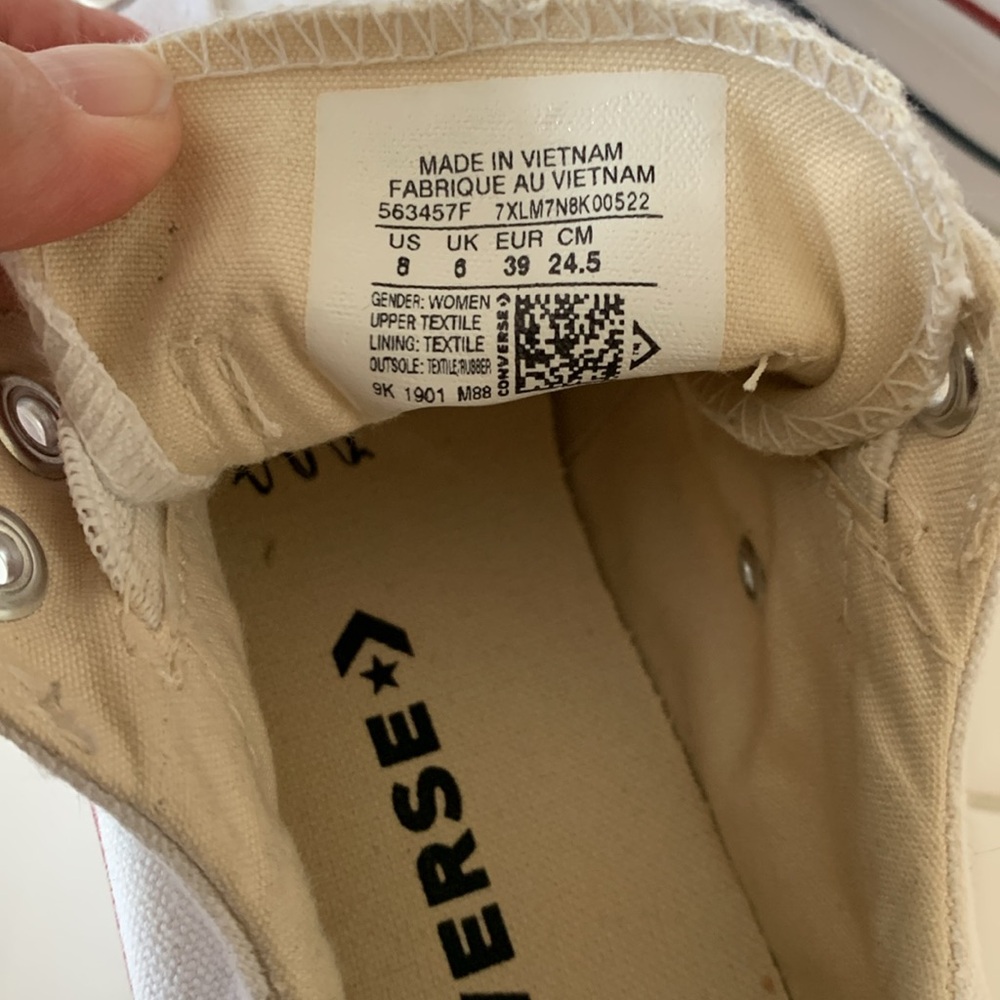 Size 8 platform Converse - Picture 4 of 8